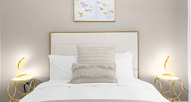 Luxurious vacation rental living room with modern décor