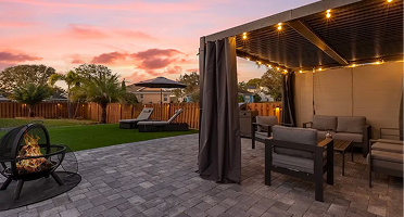 Well-maintained luxury property with professional landscaping