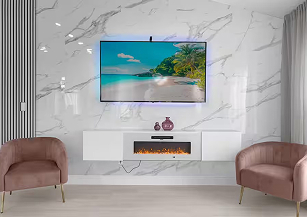 Modern kitchen in vacation rental