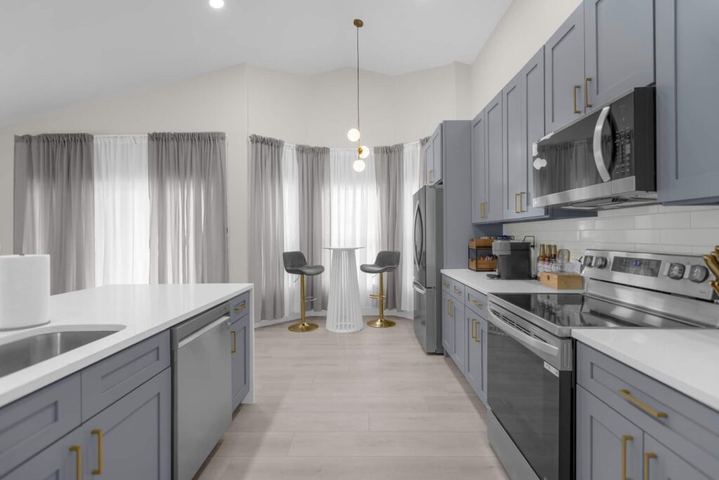 Kitchen after renovation