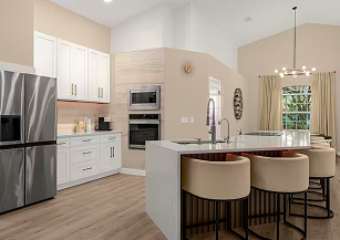 Elegant master bedroom suite