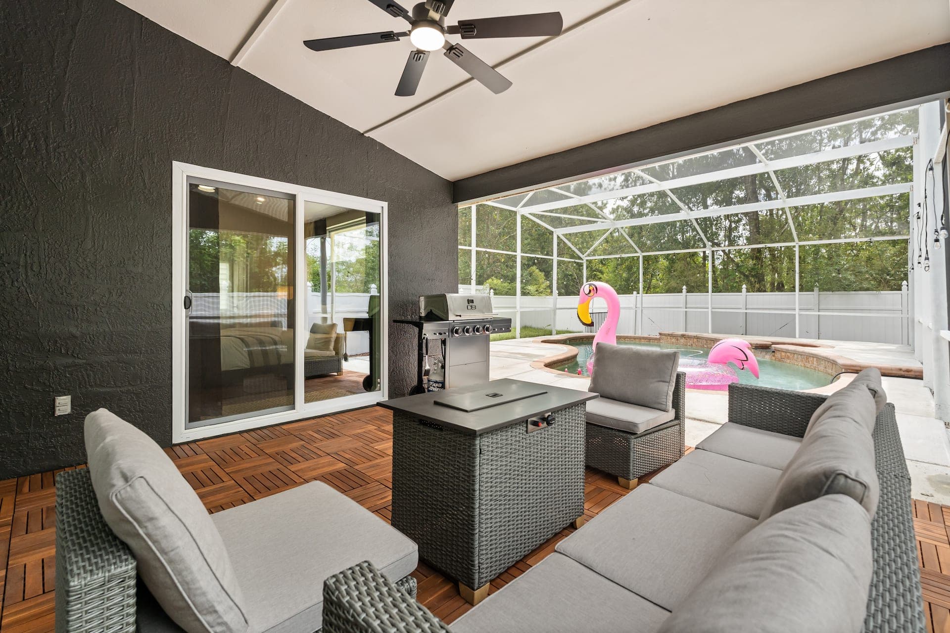 Kissimmee Luxury Villa — master suite