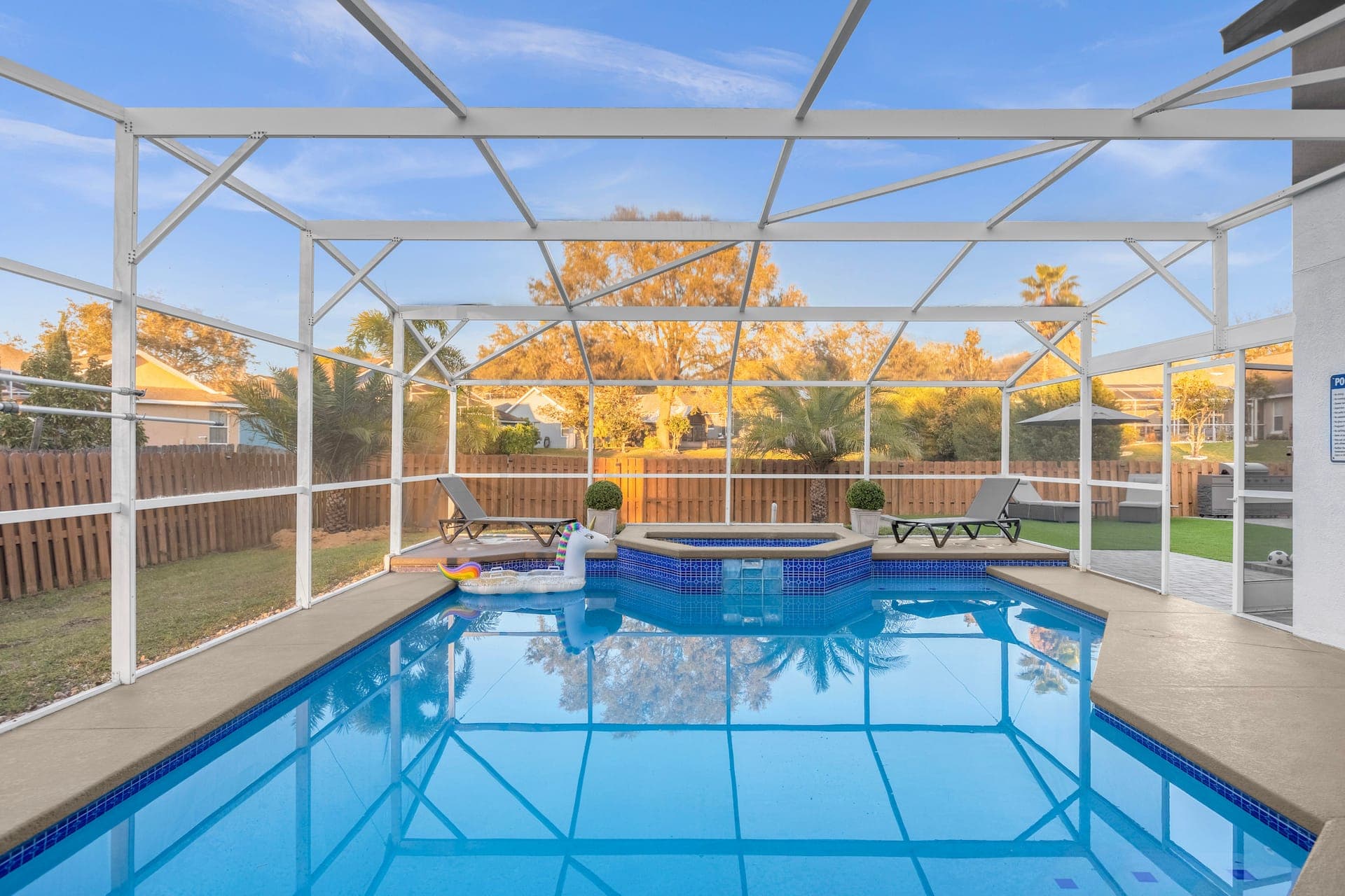 Kissimmee Luxury Villa — master suite